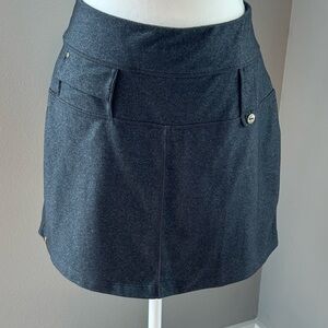 Lole Gray Mini Cargo Skirt for Casual Wear